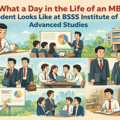 What a Day in the Life of an MBA Student Looks Like at BSSS Institute of Advanced Studies