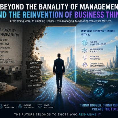 Beyond the Banality of Management: AI and the Reinvention of Business Thinking